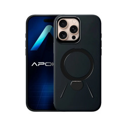 Funda Rock con Anilla y Soporte para Iphone 16 Pro