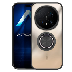 Funda Gel Honor Magic 8 Iman con soporte Smoked