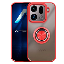 Funda Gel Oppo Find X9 Pro Iman con soporte Smoked