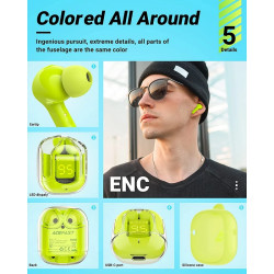 Auricular Acefast Crystal T06 Bluetooth HI-FI Cancelacion Sonido Lima