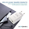 Cargador de Carga Rápida 20W 3.1 Q.C Hembra Tipo-C + Cable Lighting APOKIN - Blanco