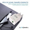 Cargador Rápido Entrada 18w 3.0 USB-A 3.1A Lightning APOKIN - Blanco