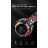 Auriculares Diadema inalámbricos RGB Deepbass R9 Negro