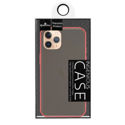 Funda Gel Iphone 11 PRO 5.8 Smoked con borde de color