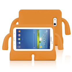 Funda Antigolpe Samsung Galaxy Tab 3 7.0 / Lite / Kids Silicona Reforzada para niños, disponible en 4 colores