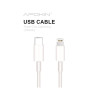 Cable Tipo-C a Lightning 1Metro Blanco Caja Tipo Original