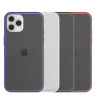 Funda Gel IPhone 13 Pro 6.1" Smoked con borde de color