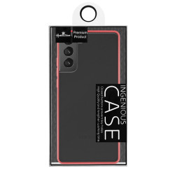 Funda Gel Samsung Galaxy S22 Plus Smoked con borde de color