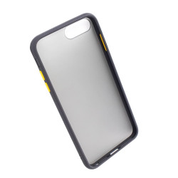 Funda Gel Samsung Galaxy S22 Plus Smoked con borde de color