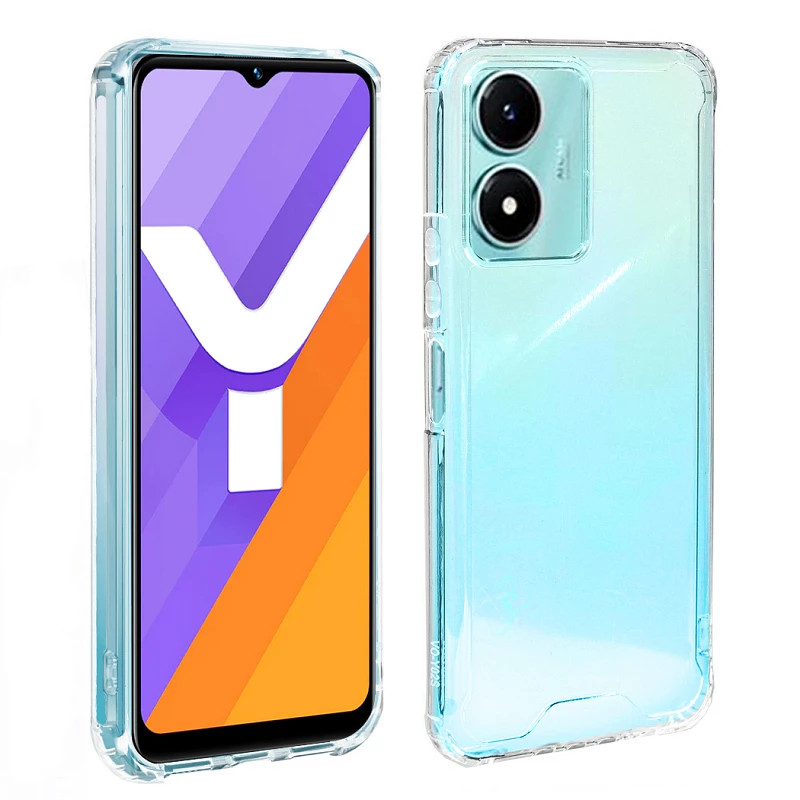 Funda Transparente Vivo Y02S Antigolpe Premium