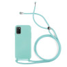 Funda suave con Cordón Samsung Galaxy A02s 5-Colores