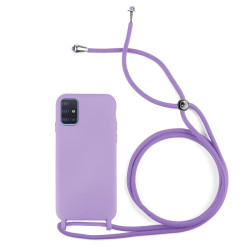 Funda suave con Cordón Samsung Galaxy A51 5G 5-Colores