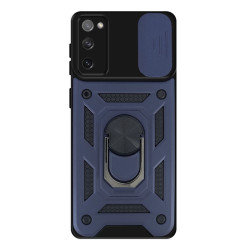 Funda con Anilla y Cámara Deslizante Samsung Galaxy A03S con Imán