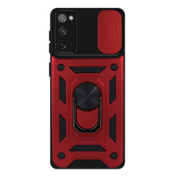 Funda con Anilla y Cámara Deslizante Samsung Galaxy A03S con Imán