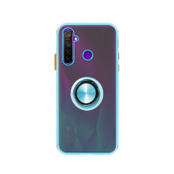 Funda Gel ZTE A31 Iman con soporte Smoked