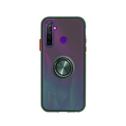 Funda Gel ZTE A31 Iman con soporte Smoked