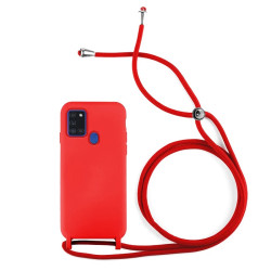 Funda suave con Cordón Samsung Galaxy A73-5G 5-Colores