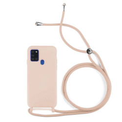 Funda suave con Cordón Samsung Galaxy A73-5G 5-Colores