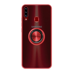 Funda Gel Samsung Galaxy A20S Imán con soporte Smoked