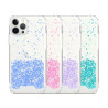 Funda Gel transparente purpurina iPhone 12 Pro Max 4 -Colores