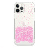 Funda Gel transparente purpurina iPhone 12 Pro Max 4 -Colores