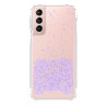 Funda Gel transparente purpurina Samsung Galaxy S22 Plus 4 -Colores
