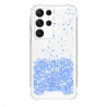 Funda Gel transparente purpurina Samsung Galaxy S22 Ultra 4 -Colores