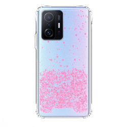 Funda Gel transparente purpurina Xiaomi Mi 11T/11T Pro 4 -Colores