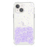 Funda Gel transparente purpurina iPhone 14 Plus 4 -Colores