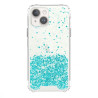 Funda Gel transparente purpurina iPhone 14 Plus 4 -Colores