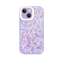 Funda Glitter Purpurina Fluorescente para iPhone 14 Pro 6.1"