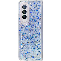 Funda Gel transparente purpurina Samsung Z Fold 4 4 -Colores