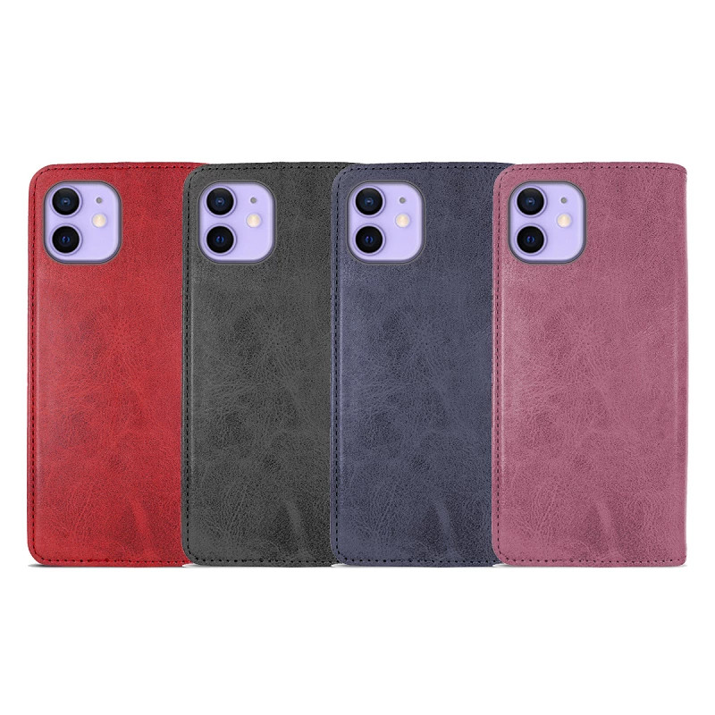Funda Tapa con Tarjetero iPhone 11 Polipiel - 4 Colores