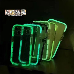Funda Bumper Silicona Fluorescente para iPhone 12 6-Colores
