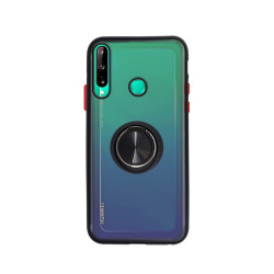 Funda Gel Huawei P40 Lite-E con soporte Smoked