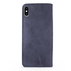 Funda Tapa con Tarjetero iPhone XS MAX Polipiel - 4 Colores