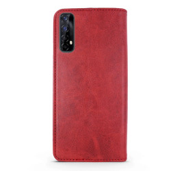 Funda Tapa con Tarjetero Realme 7 Polipiel - 4 Colores