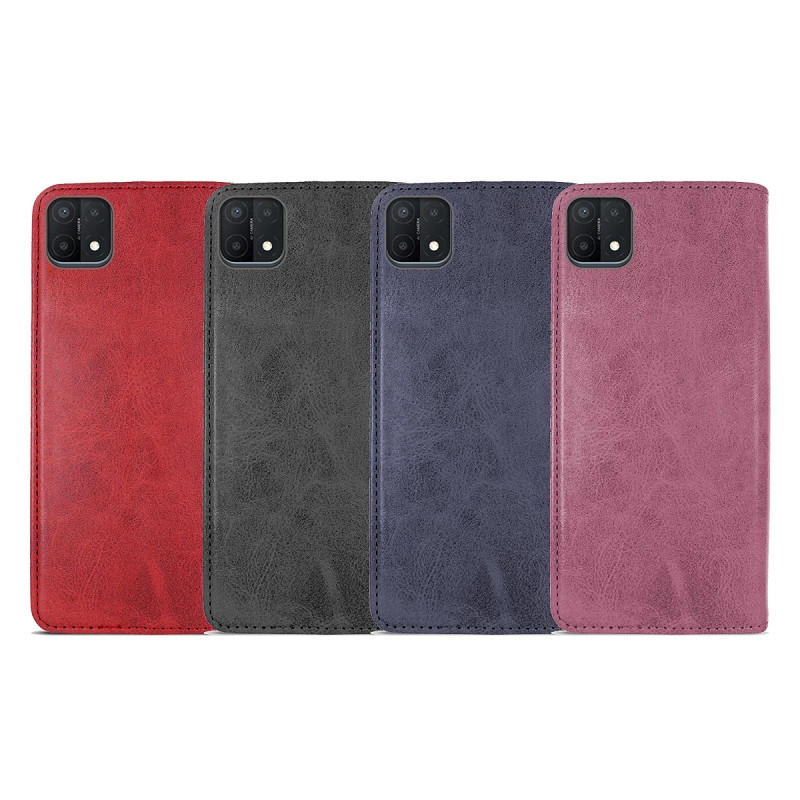 Funda Tapa con Tarjetero Oppo A15 Polipiel - 4 Colores