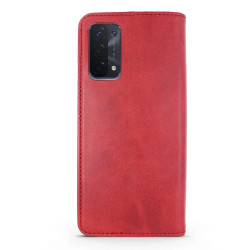 Funda Tapa con Tarjetero Oppo A54 5G Polipiel - 4 Colores