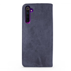 Funda Tapa con Tarjetero Realme 9i / A76 Polipiel - 4 Colores