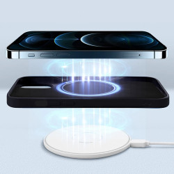 Funda Transparente Borde Color Magsafe para iPhone 14 Pro Max 6-Colores