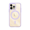 Funda Transparente Borde Color Magsafe para iPhone 14 Pro Max 6-Colores