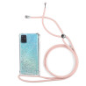 Funda Gel transparente con Cordón Samsung A51 4-Colores