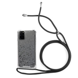 Funda Gel transparente con Cordón Samsung S20 Plus 4-Colores