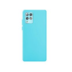Funda Silicona Suave Samsung Galaxy A42 con Protector Camara 3D - 7 Colores