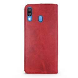 Funda Tapa con Tarjetero Samsung Galaxy A40 Polipiel - 4 Colores