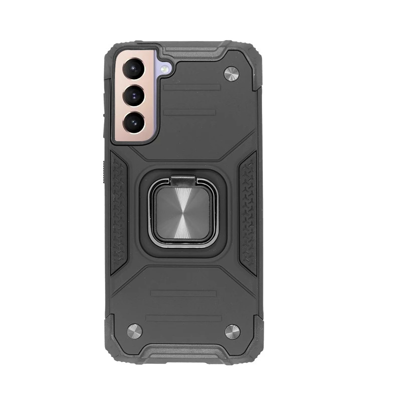 Funda Antigolpe Armor-Case Samsung Galaxy S21 Plus con Imán y Soporte de Anilla 360º