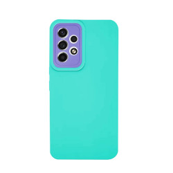 Funda Silicona Samsung Galaxy A52 con Cámara 5D - 4 Colores