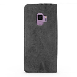 Funda Tapa con Tarjetero Samsung Galaxy S9 Polipiel - 4 Colores