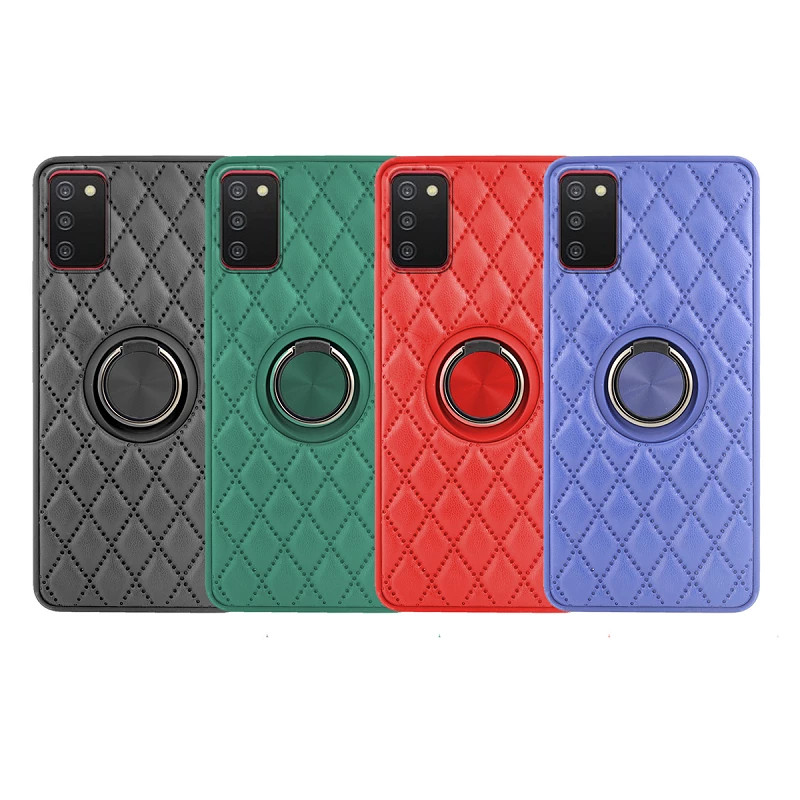 Funda Chamel Samsung Galaxy A03S Imán con soporte Smoked Piel 4 Color